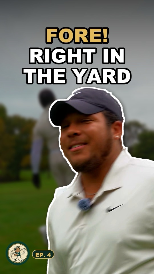 Fore! Right In The Yard